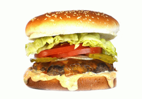 Hamburger Spinning GIF