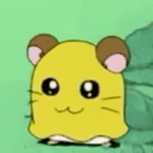 Hamtaro Happy GIF
