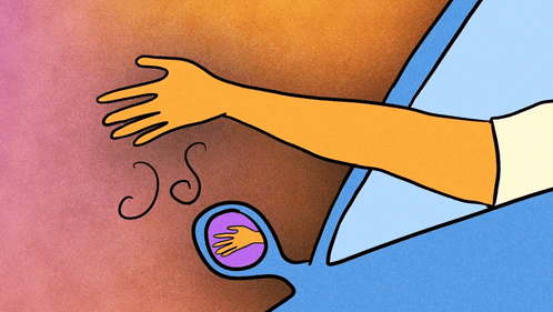 Hand-waving Out Of The Car Sublime With Rome GIF