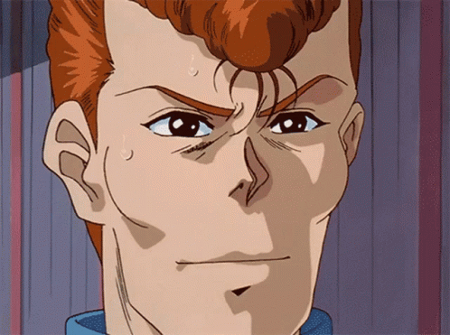 Handsome Kuwabara Yu Yu Hakusho GIF