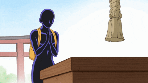 Hanzawa Praying GIF