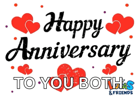 Happy Anniversary Happy Anniversary Hearts GIF