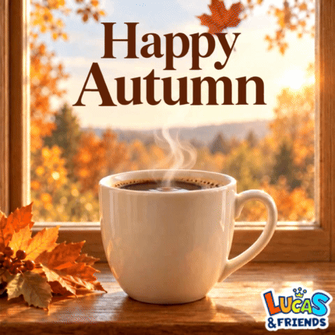 Happy Autumn Coffee Fall Coffee GIF