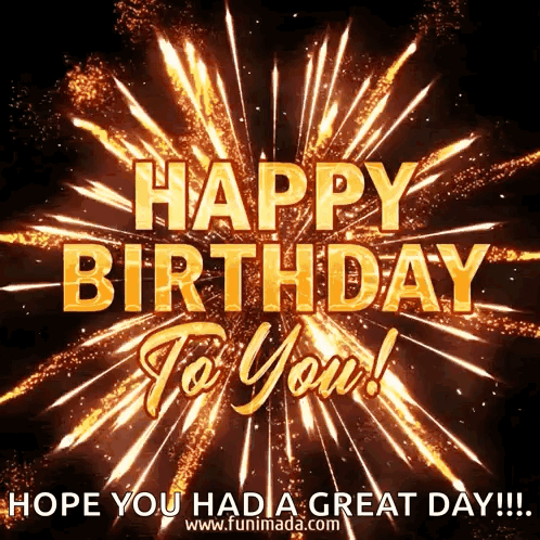 Happy Birthday B'Day GIF