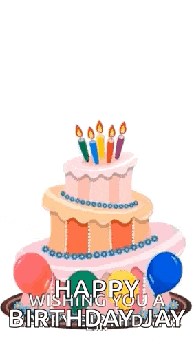 Happy Birthday Birthday Cake GIF