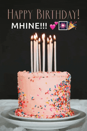 Happy Birthday Birthday Cake GIF