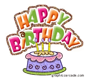 Happy Birthday Birthday Cake GIF