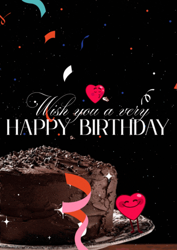 Happy Birthday Birthday Cake GIF