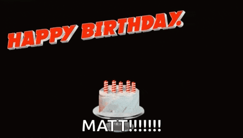 Happy Birthday Birthday Cake GIF