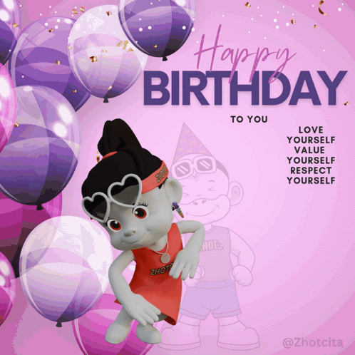 Happy Birthday Birthday Girl GIF