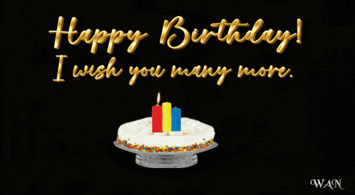 Happy Birthday Birthday Greetings GIF
