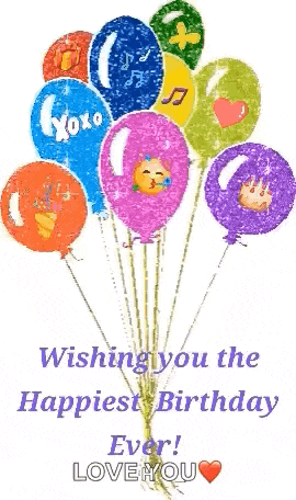 Happy Birthday Birthday Wishes GIF