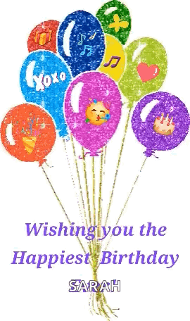 Happy Birthday Birthday Wishes GIF