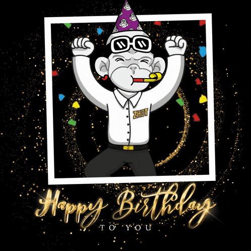 Happy Birthday Birthday Wishes GIF