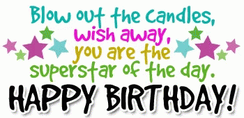 Happy Birthday Blow Out The Candles GIF