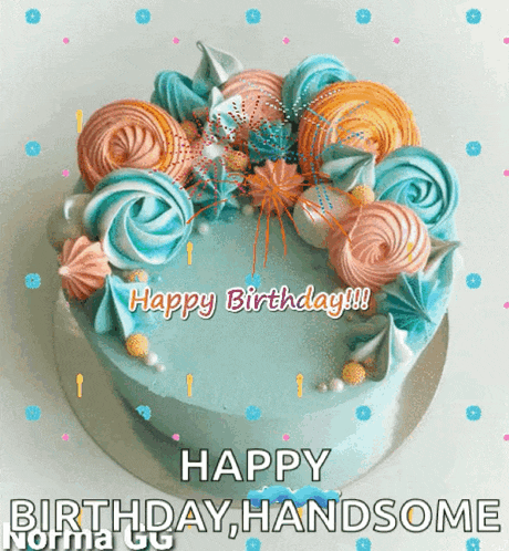 Happy Birthday Cake GIF