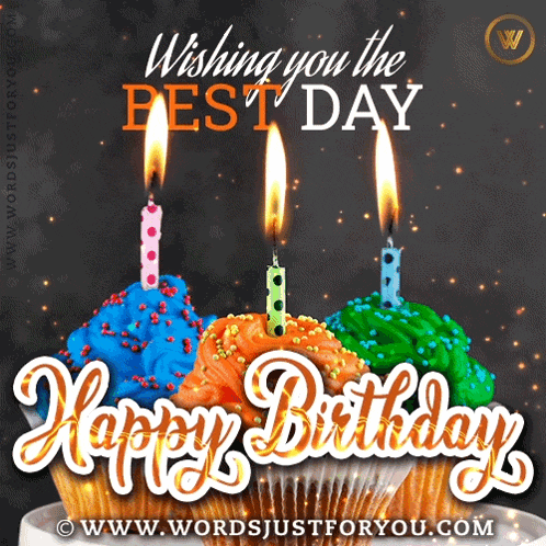 Happy Birthday Cake GIF