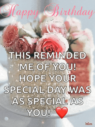 Happy Birthday Cake GIF