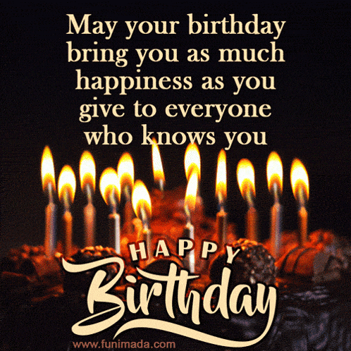 Happy Birthday Candles GIF