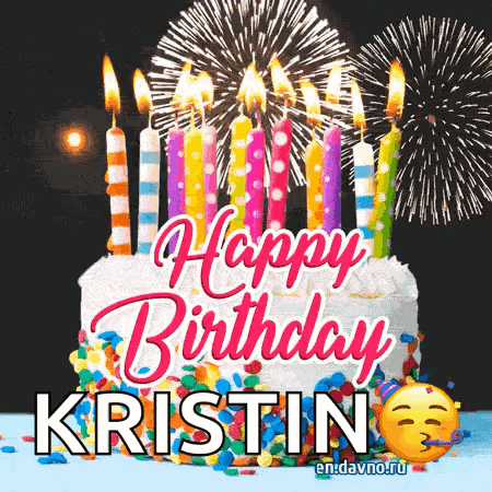 Happy Birthday Fireworks Kids Happy Birthday GIF