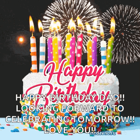 Happy Birthday Fireworks Kids Happy Birthday GIF