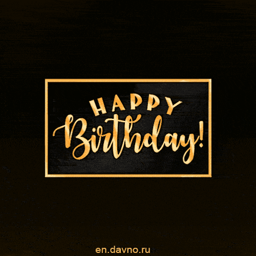 Happy Birthday Fireworks GIF