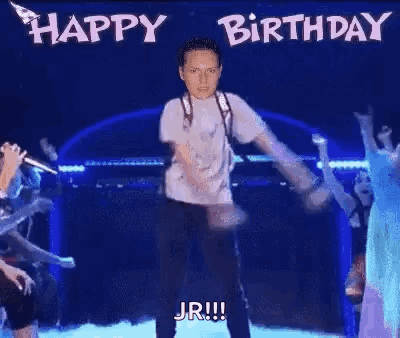 Happy Birthday Floss Dance GIF