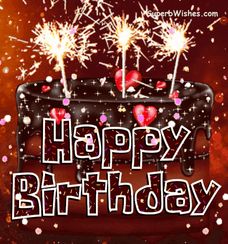 Happy Birthday Happy Birthday Cake GIF