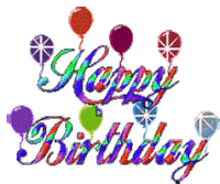 Happy Birthday Sticker