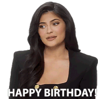 Happy Birthday Kylie Jenner Sticker