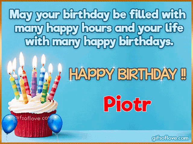 Happy Birthday Piotr GIF