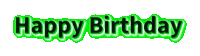 Happy Birthday Sticker