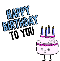 Happy Birthday Sticker