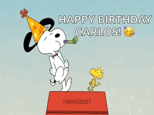 Happy Birthday Snoopy GIF