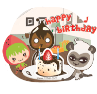 Happy Birthday To You Happy B Day Sticker