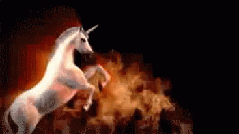 Happy Birthday To You Unicorn GIF