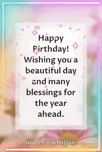 Happy Birthday Wishes 2023 GIF