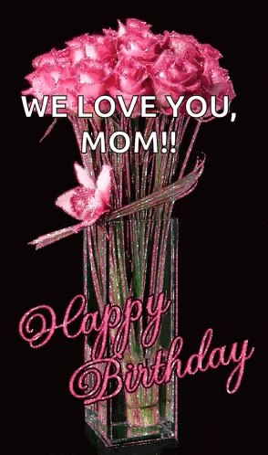 Happy Birthday Wishes 2023 Flowers For You GIF