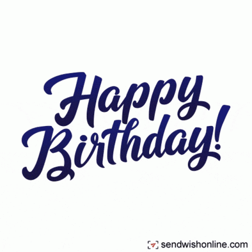 Happy Birthday Wishes GIF