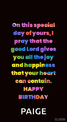 Happy Birthday Wishes GIF