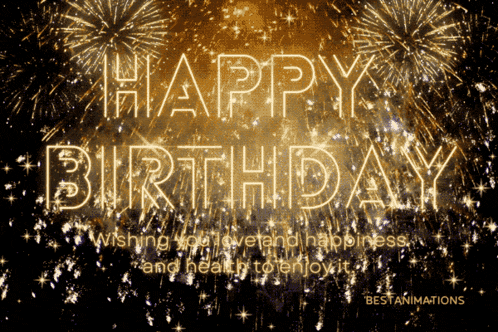 Happy Birthday Wishes GIF