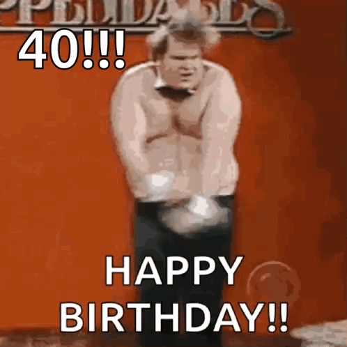 Happy Dance Chris Farley GIF