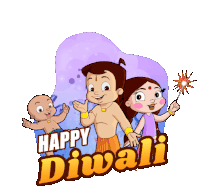 Happy Diwali Raju Sticker