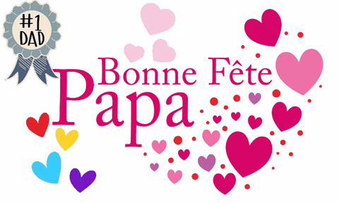 Happy Father'S Day Bonne Fête Des Pères GIF
