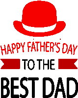 Happy Fathers Day Greetings Sticker