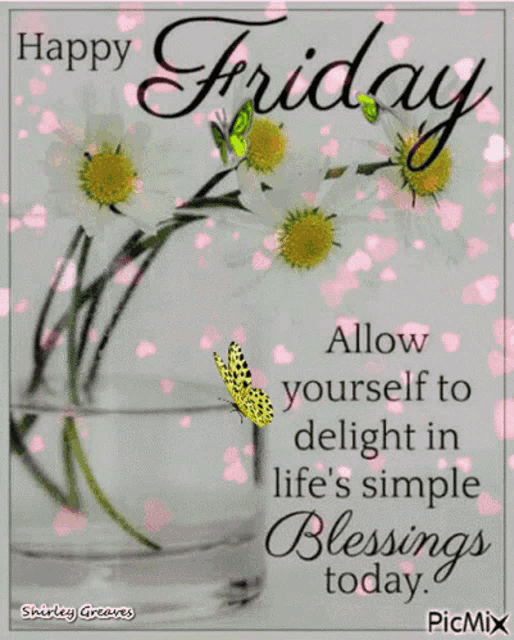 Happy Friday Hearts GIF