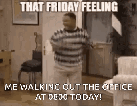 Happy Friday That Friday Feeling GIF