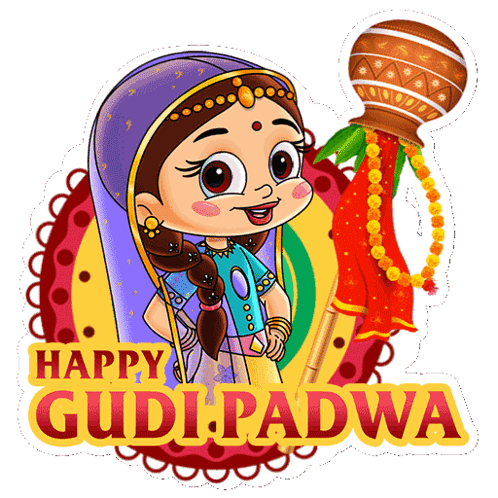 Happy Gudi Padwa Chutki GIF