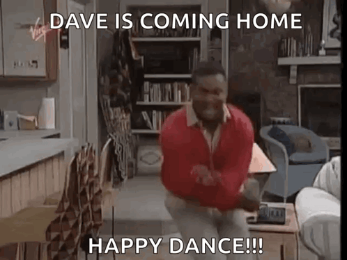 Happy Guy Dancing GIF