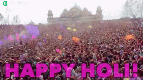 Happy Holi Gifkaro GIF
